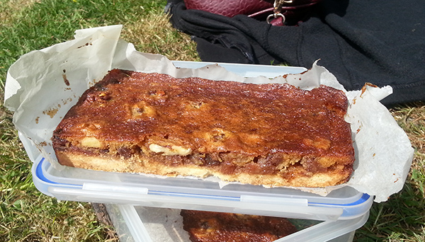 butter tart squares